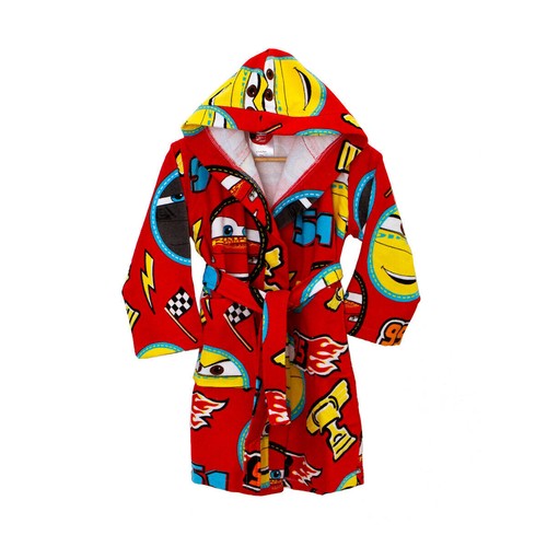 Accappatoio bimbo cars - cars, rosso