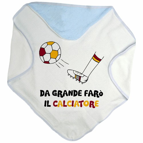 Accappatoio triangolo neonato